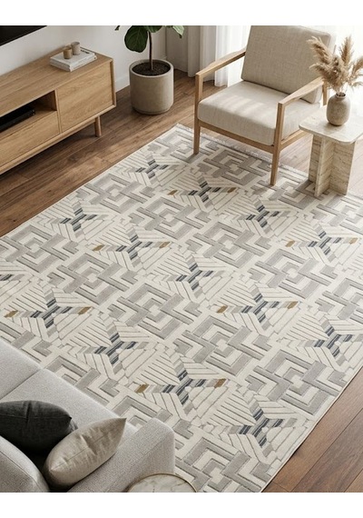 Silva Serisi Mavi Gold Antialerjik Toz Tutmaz Tüylenme Yapmaz Geometrik Desenli Modern Halı Lt535a Renkli Silva Serisi Mavi Gold Antialerjik Toz Tutmaz Tüylenme Yapmaz Geometrik Desenli Modern Halı Lt535a Renkli