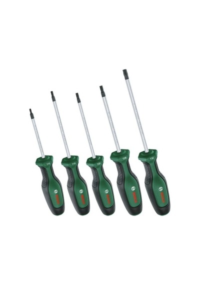 5 Parçadan Oluşan Torx Tornavida Seti, S2 Çelik Malzeme İle