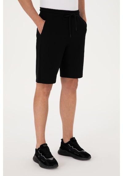 U.s. Polo Assn. Erkek Siyah Şort Örme 50306964-vr046 Siyah