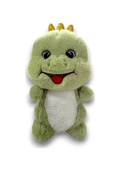 Selay Toys Sevimli Dinazor 25 Cm Yeşil Peluş 4440 Çok Renkli