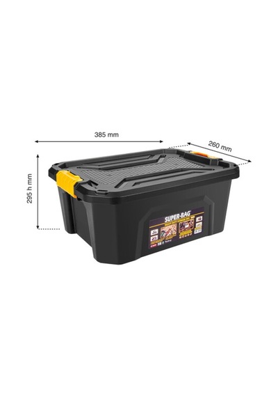 Super Bag Asr-4035 20 Lt Saklama Kutusu Çok Renkli