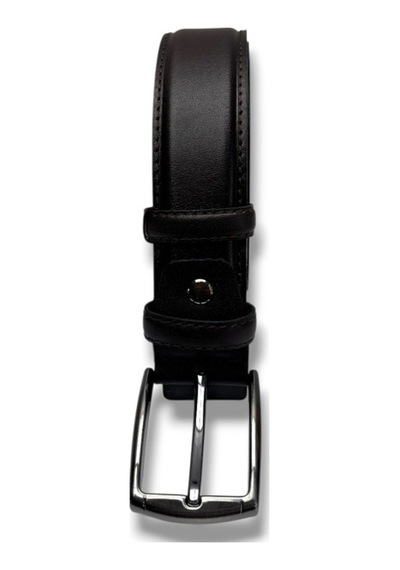 Kafka K100-26 Hakiki Deri Dikişli Erkek Kemer 115 Cm Kahverengi