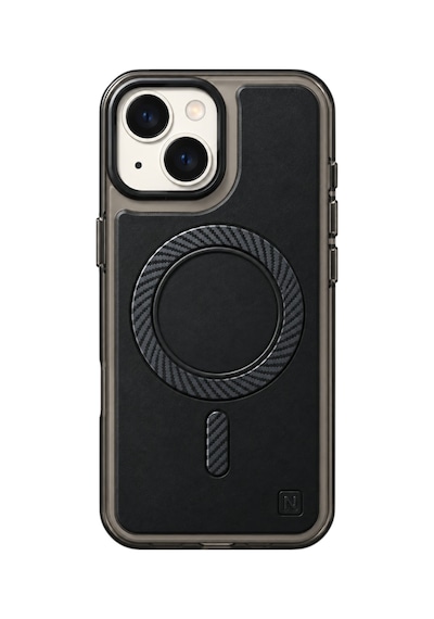 Nettech Apple İphone 13 Uyumlu Nt-n120 Deri Arka Koruma Kılıf - Siyah