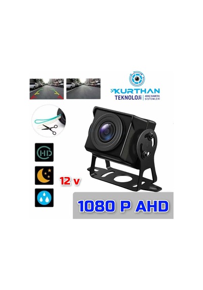 Ahd 180 Derece Geniş Açılı Balık Gözü Lens Ahd 1080 P Metal Kasa