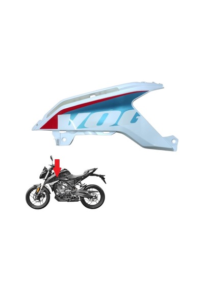 Voge R125 Dış Dizlik Sol Mavi Grenaj