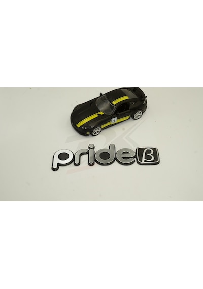 Kia Pride B Logo Bagaj 3M 3D Krom Abs Logo Amblem