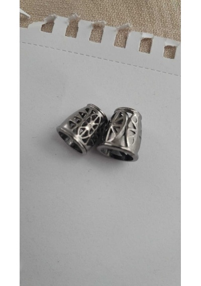 Sıyah Nıkel Metal Bağucu 10x15 Mm 2 Adet