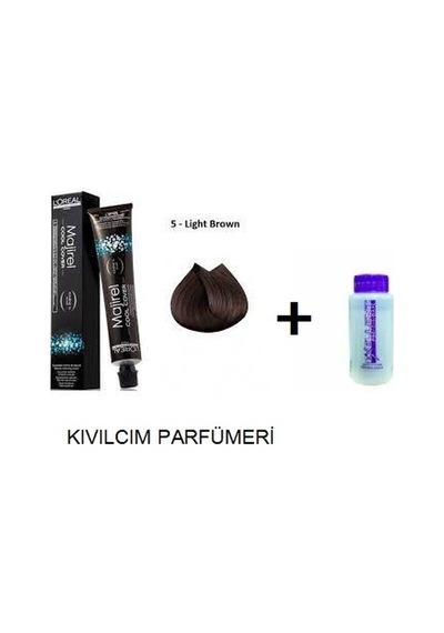 Majirel Cool Cover 5 Açık Kestane Boya + Oksidanı