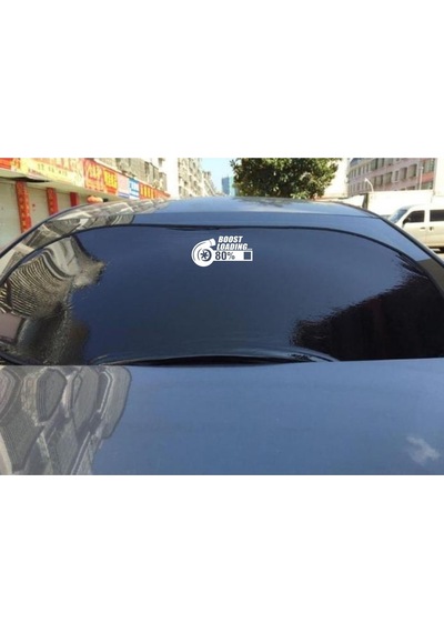 Boost Loading Oto Sticker Beyaz 20 10 Cm
