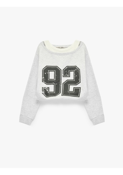 Koton Şardonlu Rahat Kalıp Bisiklet Yaka Uzun Kollu Katmanlı Baskılı Sweatshirt Kar Melanj 7wal10517ık Gri Melanj Koton Şardonlu Rahat Kalıp Bisiklet Yaka Uzun Kollu Katmanlı Baskılı Sweatshirt Kar Melanj 7wal10517ık Gri Melanj