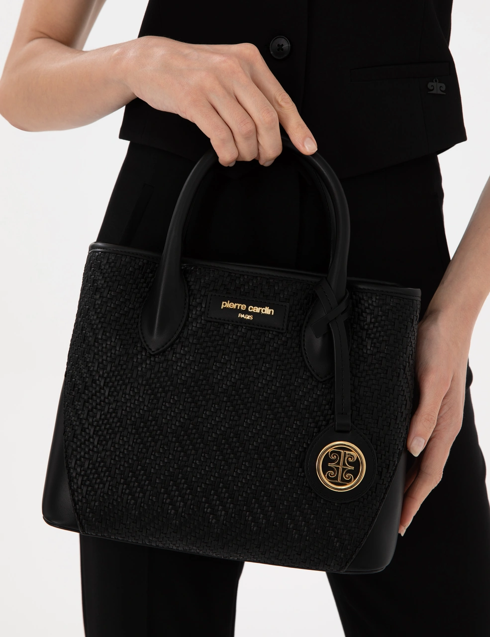 Pierre Cardin Kadın Siyah Çanta 50305476-vr046 Siyah
