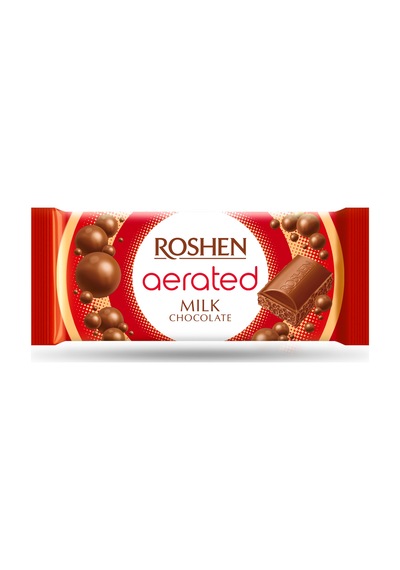 Roshen Aerated Bubble Mılk Chocolate 80 Gr 3'lü