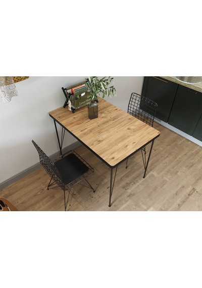 Ebrar 60*90 İki kişilik Mutfak Balkon Bahçe Kafe MASA TAKIMI