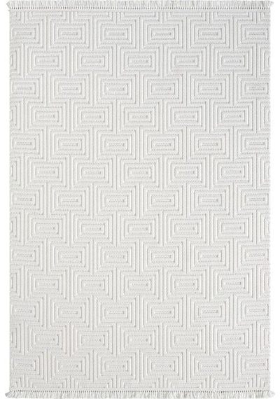 Çam Halı Ventura 1550 Krem Koridor Halısı Kesme Yolluk Mutfak Halısı Modern Salon Halısı