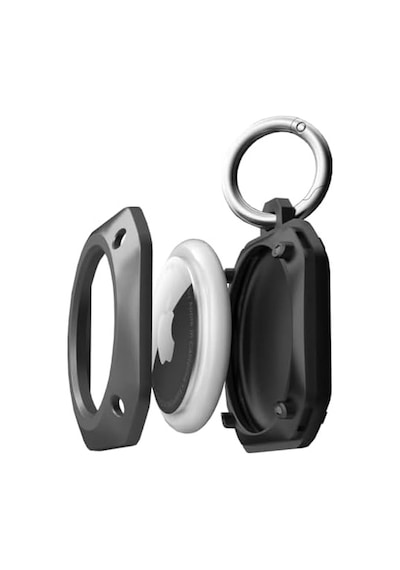 Tagsafe Proshield Taşınabilir Anahtarlık Airtag Uyumlu Kılıf Black