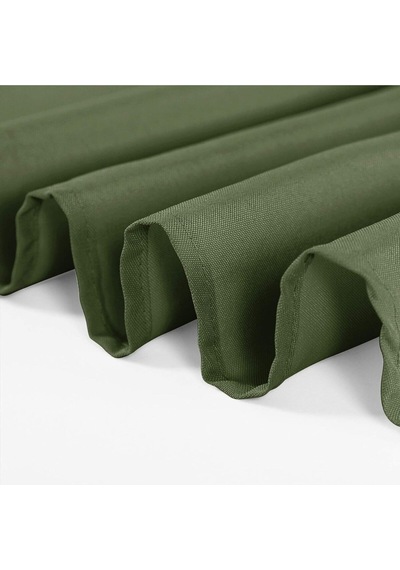 Sıvıya Dayanıklı Dertsiz Oval Masa Örtüsü Yeşil 160 X 300