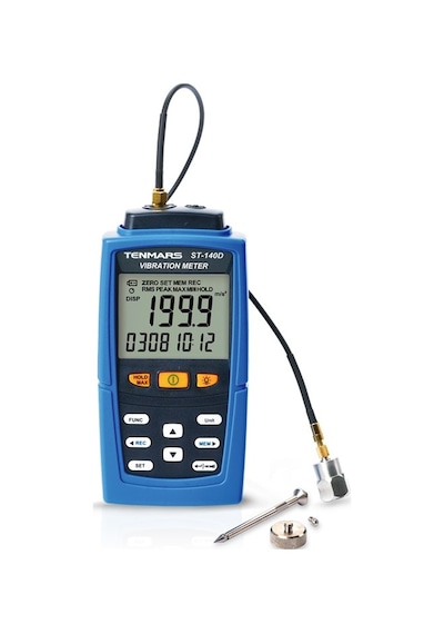 Tenmars Tm-140d Kayıt Özellikli Titreşim Ölçer