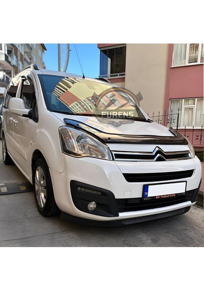 Citroen Berlingo 2009-2018 Uyumlu H Lip Esnek Ön Lip 2 Parça Karlık Ön Ek Tampon Altı Dil
