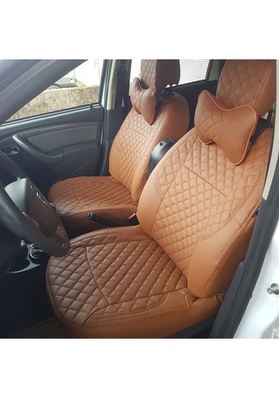 Dacia Duster Araca Özel Deri Oto Koltuk Kılıfı (500533822)