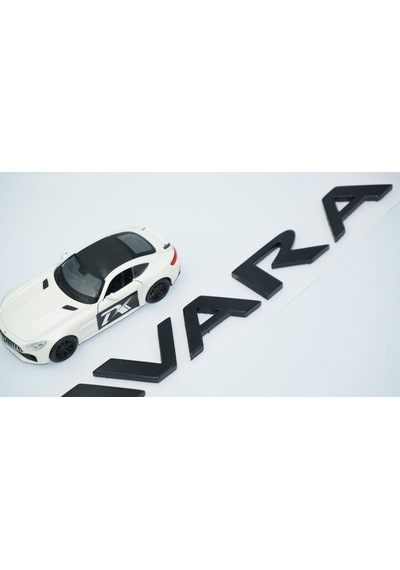 Dk Tuning Navara Siyah Abs Ön Kaput Ve Bagaj Yazı Nissan İle Uyum