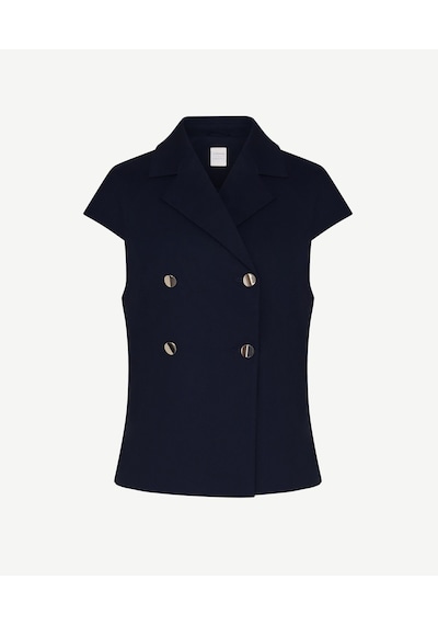 Yargıcı Tailored Ceket Yaka Kısa Kol Ceket 26ykck5004v 004 Lacivert