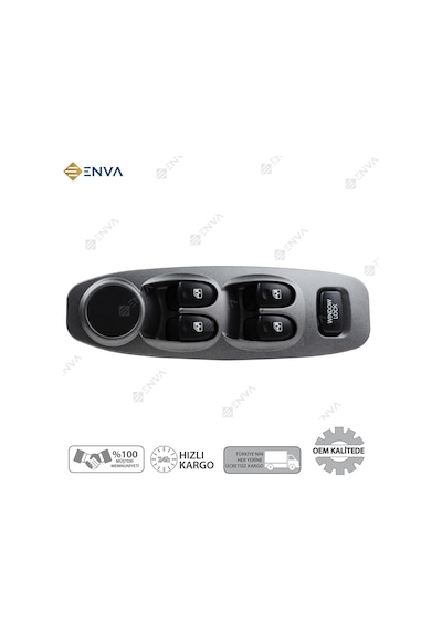 Hyundai Accent Sol Ön Dörtlü Cam Açma Düğmesi Anahtarı 2000-2003