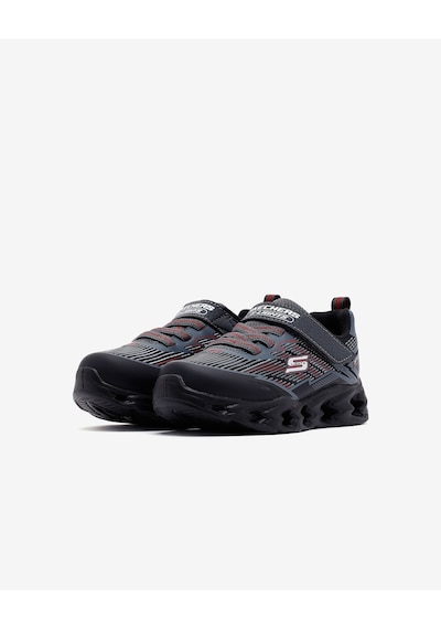 Skechers Vortex 2.0 Küçük Erkek Çocuk Siyah Işıklı Spor Ayakkabı 400605n Bkcc Siyah