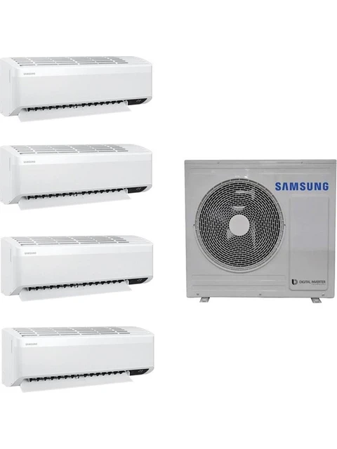 Samsung Windfree 9+9+12+18 Btu/h+8 Kw Dış Ünite A++ 28000 Btu Multi Inverter Duvar Tipi Klima
