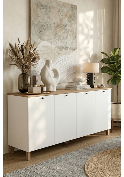 Yurudesign Nord Tv Ünitesi Orta Sehpa Konsol Kitaplık 4'lü Set Ahşap Ayaklı Sepet-beyaz Nd22-sw Yurudesign Nord Tv Ünitesi Orta Sehpa Konsol Kitaplık 4'lü Set Ahşap Ayaklı Sepet-beyaz Nd22-sw