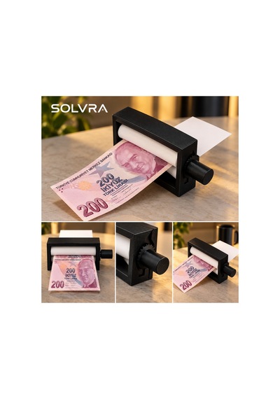 Sihirli Para Yazdırma Makinesi Magic Money Printer İllüzyon Oyuncağı Siyah - 943106638
