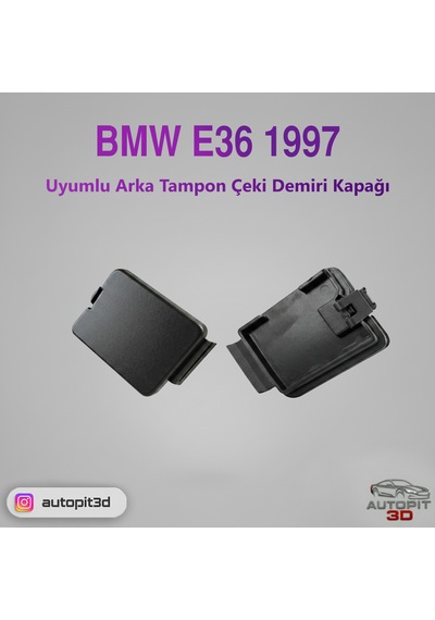 Bmw E36 1997 Uyumlu Arka Tampon Çeki Demiri Kapağı