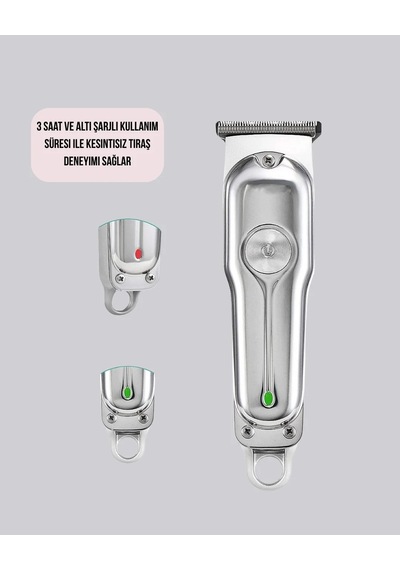 Ers- Yüksek Performanslı Erkek Saç Kesme Makinesi Uzun Pil Ömrü Ve Hassas Kesim