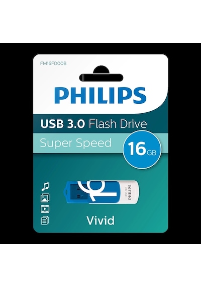 Phılıps 16gb Usb 3.0 100/150mb/s Fm16fd00b/00