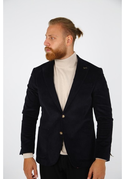 Brango 30151 Erkek Blazer Ceket Lacivert