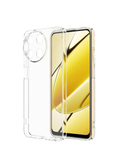 Tecno Spark 30 Pro Kılıf Kamera Korumalı Silikon Şeffaf Arka Kapak Şeffaf