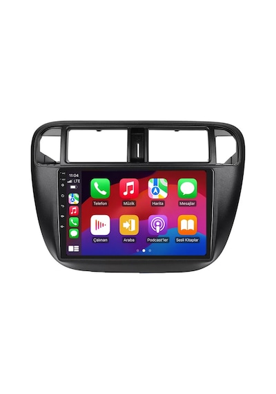 Honda Civic 1996-2001 Android Multimedya Carplay Android Auto Navigasyon Kameralı 8gb Ram 64gb 9"