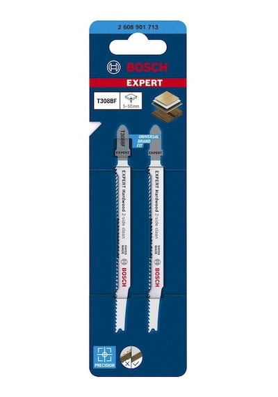 Bosch Expert T 308 Bf 2'li Laminant Dekupaj Bıçağı 2608901713