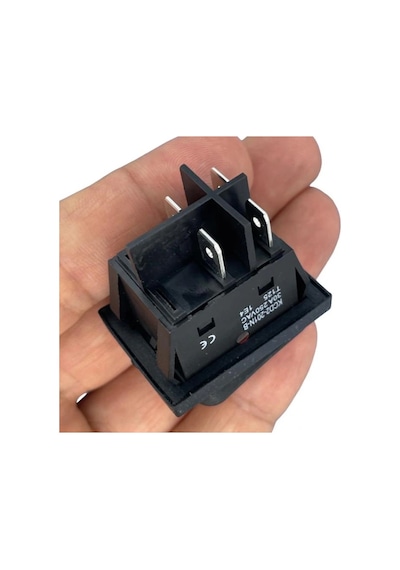 Ic-104w-s Körüklü Geniş Işıklı Kırmızı Anahtar 30a On-off 4p