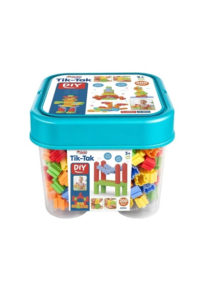 04154 Tik-tak Kova 200 Prç Çok Renkli