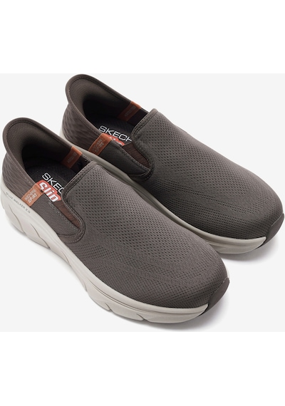 Skechers D'lux Walker 2.0 - Reeler Erkek Kahverengi Spor Ayakkabı 232463 Brn Kahverengi