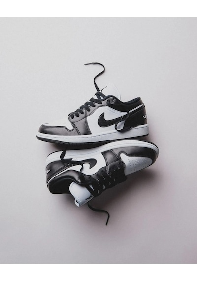 Nike Air Jordan 1 Low Panda Unısex Basketbol Ayakkabısı-sportxstore Siyah-beyaz