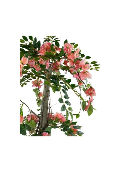 Yapay Ağaç Pembe Begonvil Ağacı 120Cm Doğal Salex Dallı