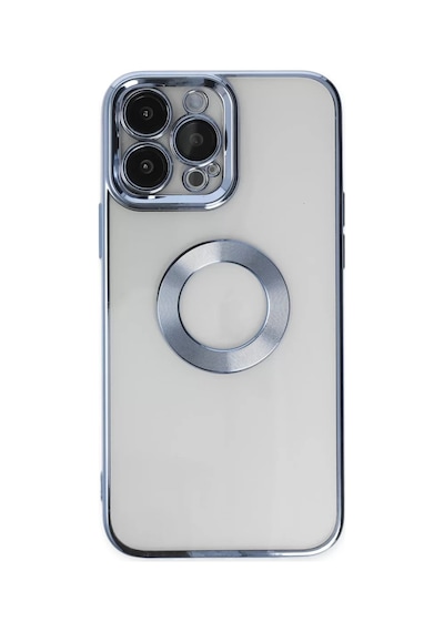 Newface Apple İphone 14 Pro Kılıf Slot Silikon - Sierra Blue Mavi