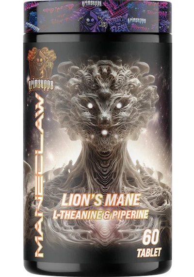 Grimsupps Lion's Mane & Theanine & Phosphatidylserine 60 Tablet Aromasız