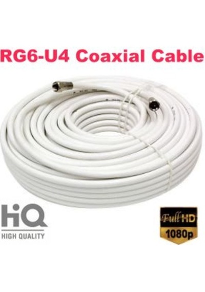 20 Metre Rg6-U4 Uydu Anten Kablosu