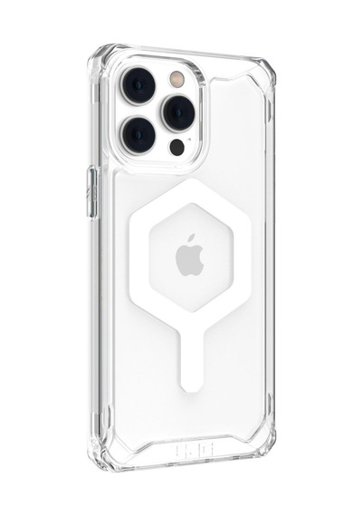 İphone 14 Pro Kılıf Uag Plyo Magneticsafe Silikon - Şeffaf Düz Renkli