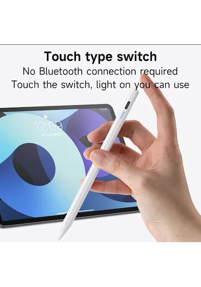 Apple Uyumlu iPad 10.nesil 10.9'' 2022 Universal Stylus Tablet Dokunmatik Kalem