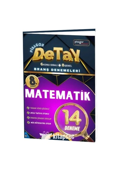 Pisagor Detay 8. Sınıf Matematik 14 Deneme Zeka Küpü