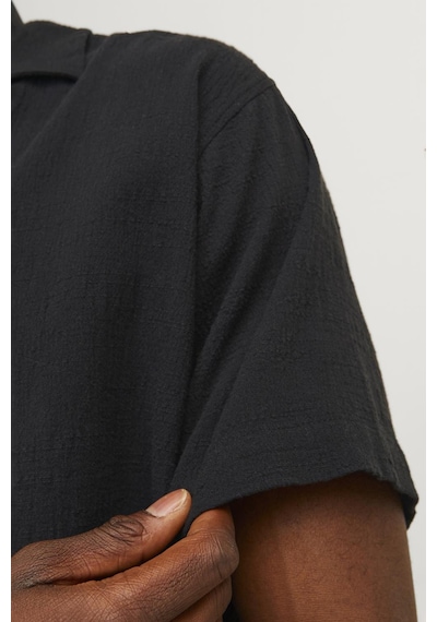 Jack & Jones Erkek Gömlek 12255781 Siyah Siyah
