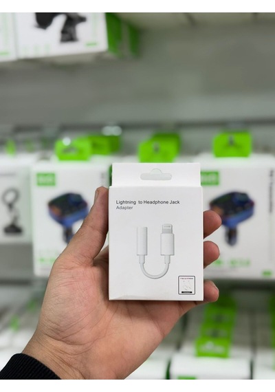 Dönüştürücü Lightning To Aux Jack Girişli Kablo İphone Uyumlu